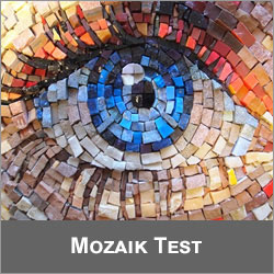 Logo-Mosaic color blind test